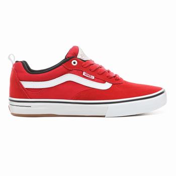 Férfi Vans Kyle Walker Pro Tornacipő VA4832560 Piros/Fehér